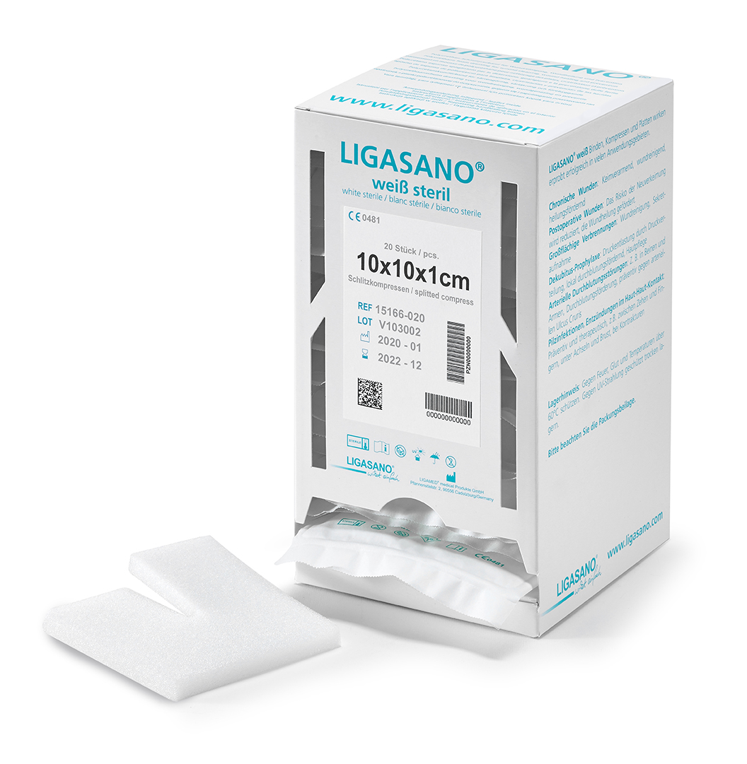 15165 LIGASANO weiß steril Spenderbox